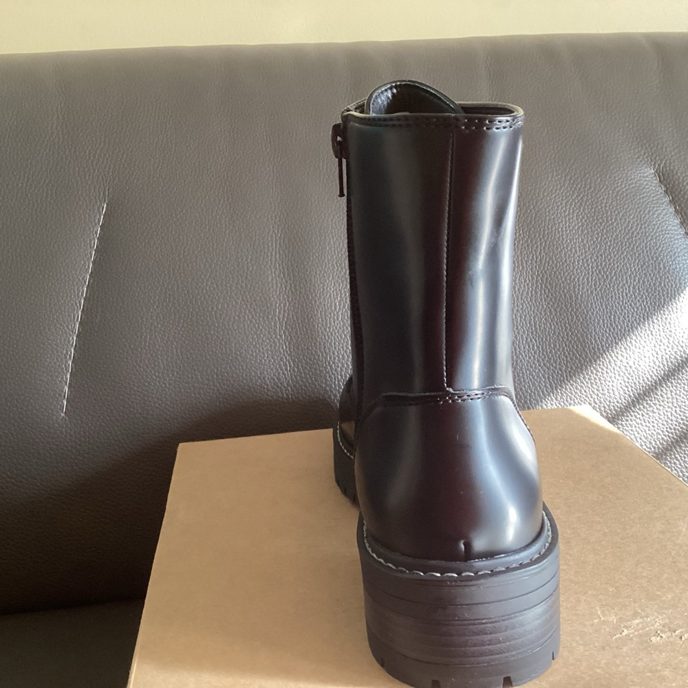 Sugar Francesca’s Black Combat boots size 9.5 - Picture 2 of 8